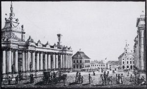 Der Ochsenplatz um 1784