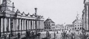 Der Ochsenplatz um 1784
