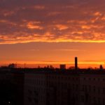 Sonnenuntergang über Berlin