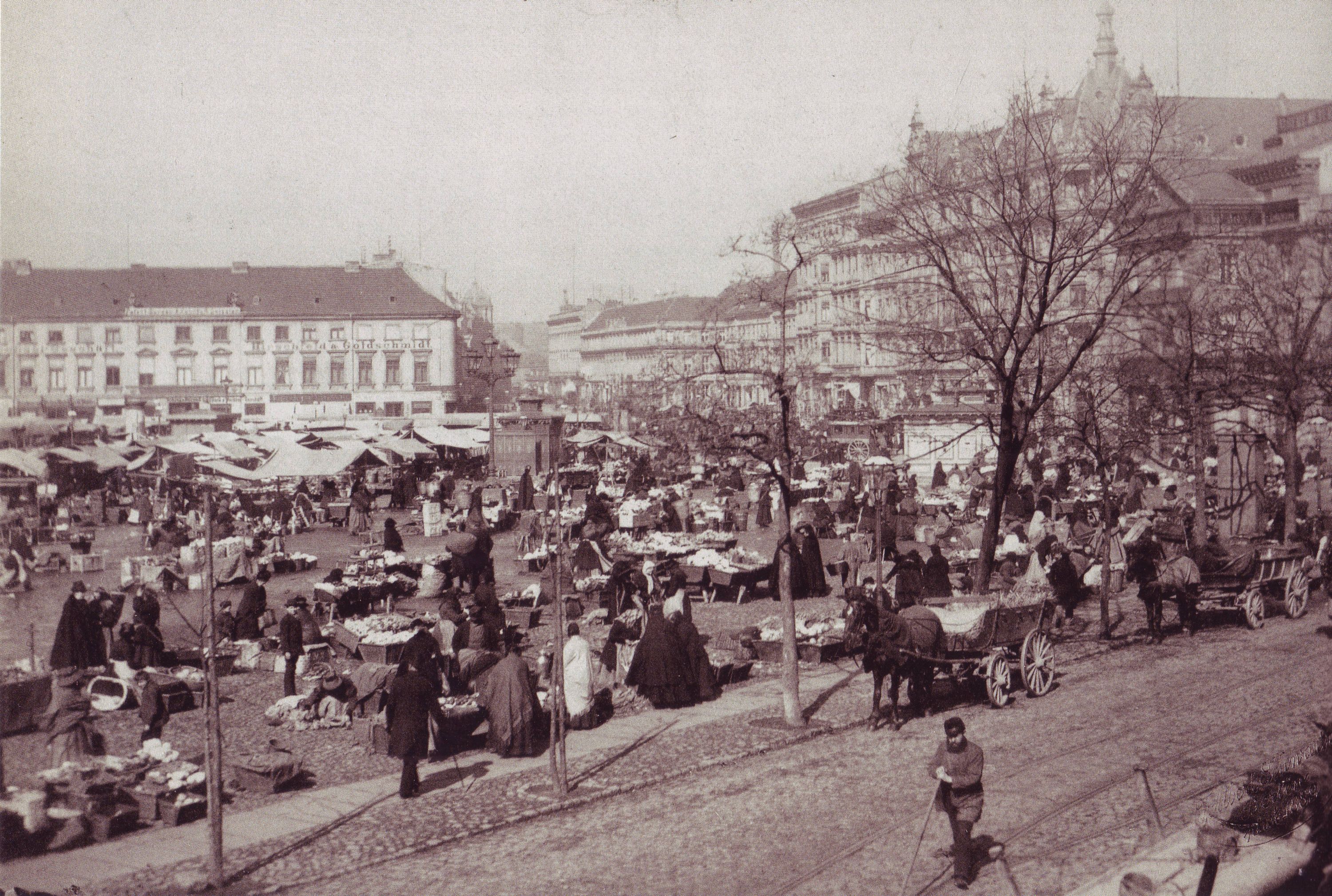 Alexanderplatz – 1889 (ca.) – Markt