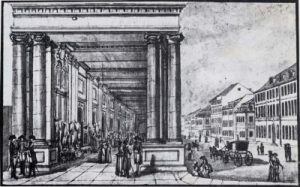Königskolonnaden 1784