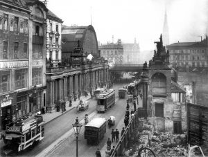 Die Königstraße im Jahr 1909