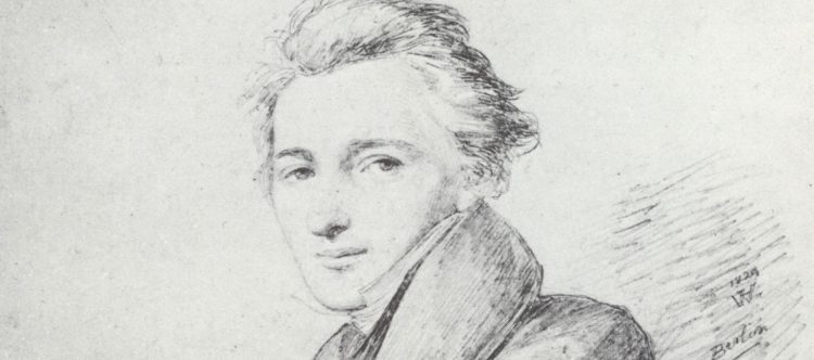 Heinrich Heine - Porträt von Wilhelm Hensel