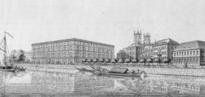Die (geplante) Bauakademie von Karl Friedrich Schinkel (1831)