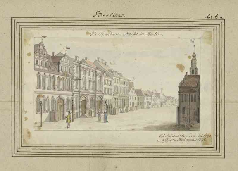 Spandauer Straße – 1798