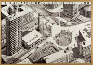 Das Fliesenbild "Der Alexanderplatz im Herbst 1968"