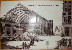Das Fliesenbild "Berlin Alexanderplatz - Mai 1945"