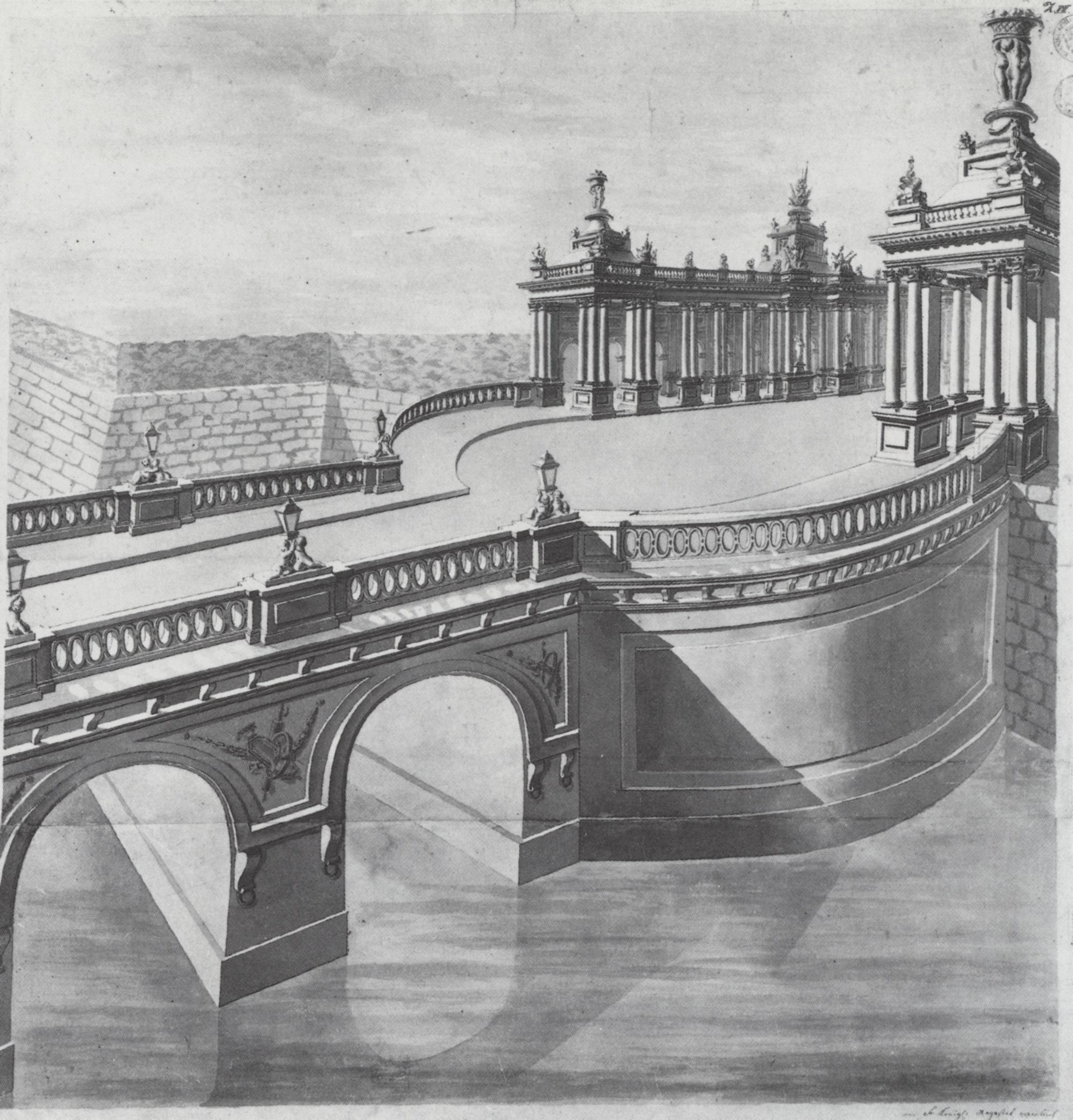 Königsbrücke & Königskolonnaden – nach der Erbauung