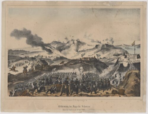 Die Erstürmung der Düppeler Schanzen durch die Preußen am 18. April 1864