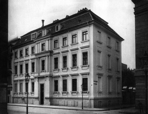 Das Garnisonpredigerhaus der Berliner Garnisonkirche im Jahre 1906