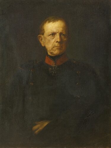 Porträt des Helmuth Graf von Moltke von Franz von Lenbach