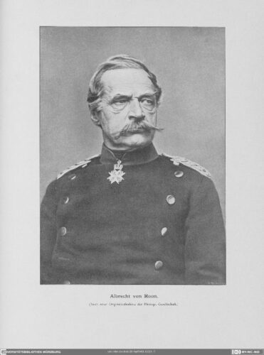 Porträtfoto des Albrecht Theodor Emil von Roon