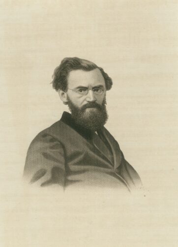 Carl Schurz - Porträt von George E. Perine, 1870.