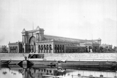 Der Lehrter Bahnhof im Jahre 1879.
