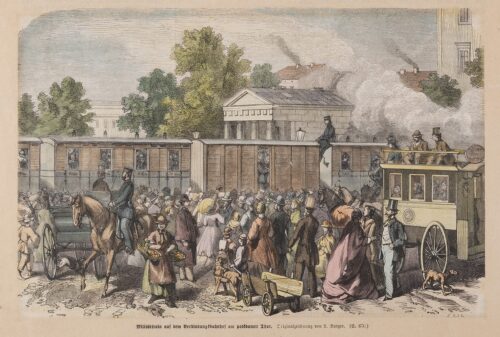 Verbindungsbahnhof am Potsdamer Bahnhof.